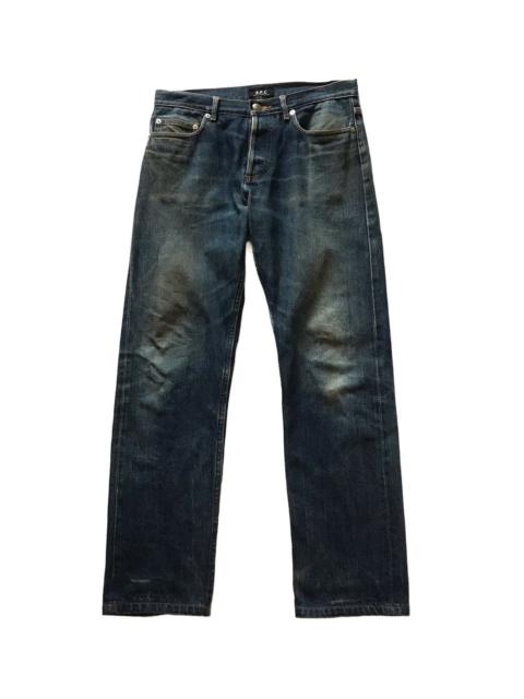 A.P.C. A.P.C SELVEDGE DISTRESSED JEANS