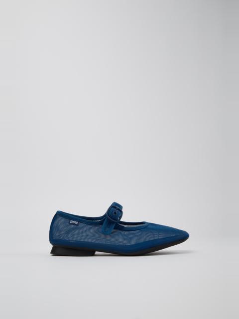 CAMPERLAB Blue Textile Ballerinas for Women.