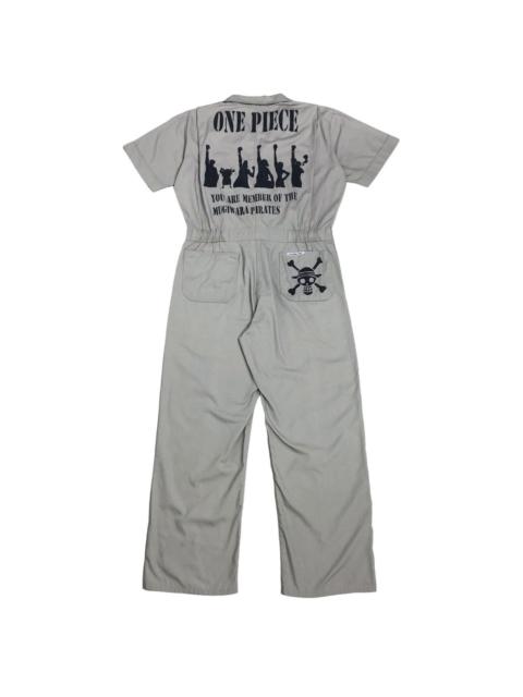 Other Designers One Piece Mugiwara Pirates Member Short Sleeve Coverall