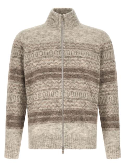 Brunello Cucinelli Brunello Cucinelli Men 'Nordic Jacquard' Cardigan