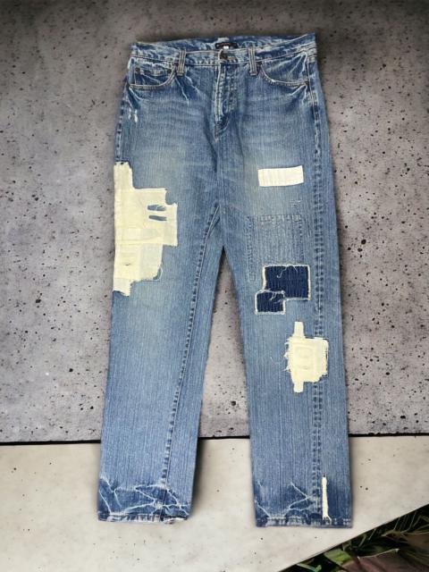 Other Designers If Six Was Nine - JAPAN EXHIBITIONIST BRAND DESIGN PATCHWORK STRAIGHT CUT