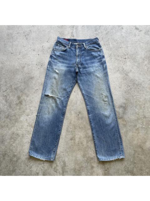 Other Designers Vintage Edwin 503 MudWash Distressed Jeans Faded Pants W30