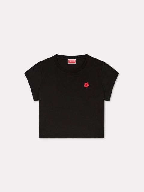 KENZO 'Boke Flower' cropped embroidered T-shirt