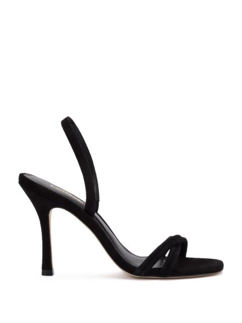 Larroude - Larroude Annie Sandal In Black Suede