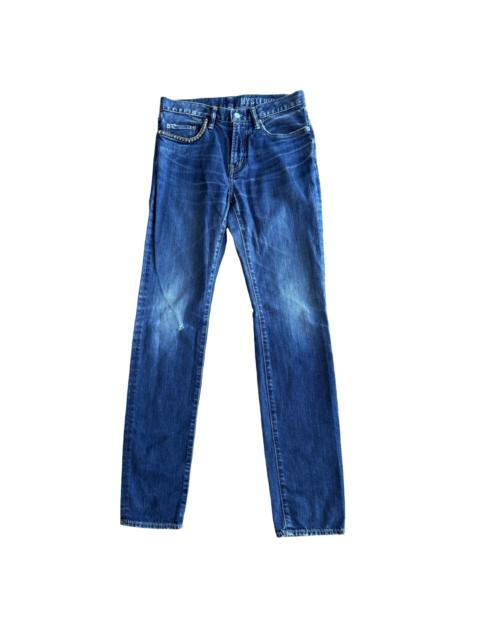 Hysteric Glamour Hysteric Glamour Studded Dark Wash Selvedge Denim SZ 30