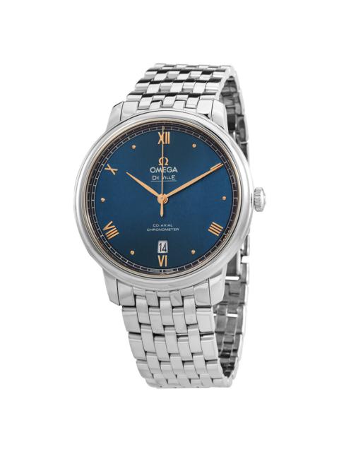 OMEGA Omega De Ville Prestige Automatic Chronometer Blue Dial Men's Watch 424.10.40.20.03.004