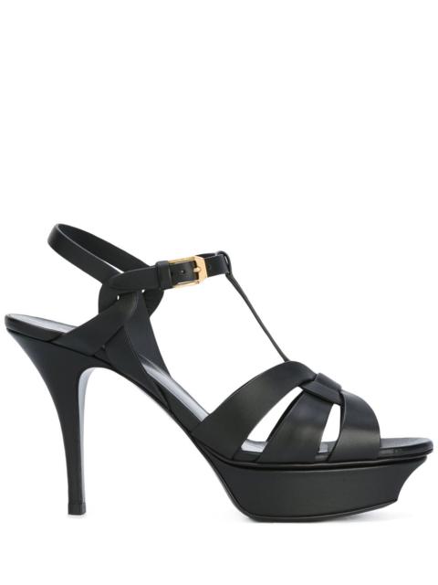 SAINT LAURENT Tribute Leather Sandals