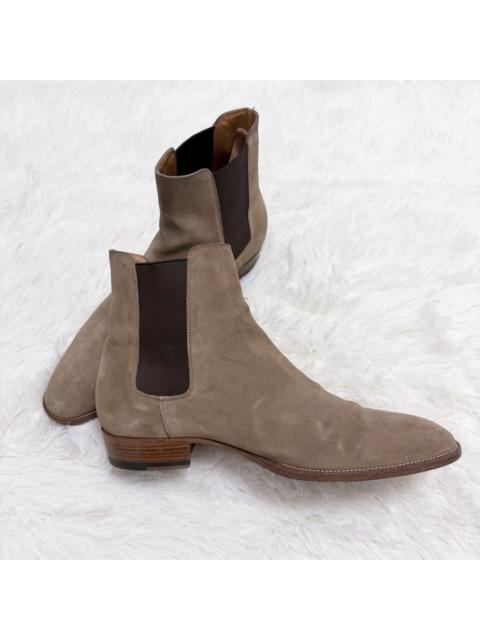 SAINT LAURENT Saint Laurent Wyatt Chelsea Boots Desert Brown