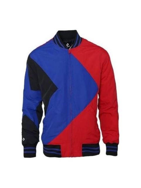 Converse Converse Baseball Jacket 'Blue Red Black' 10008249-A02