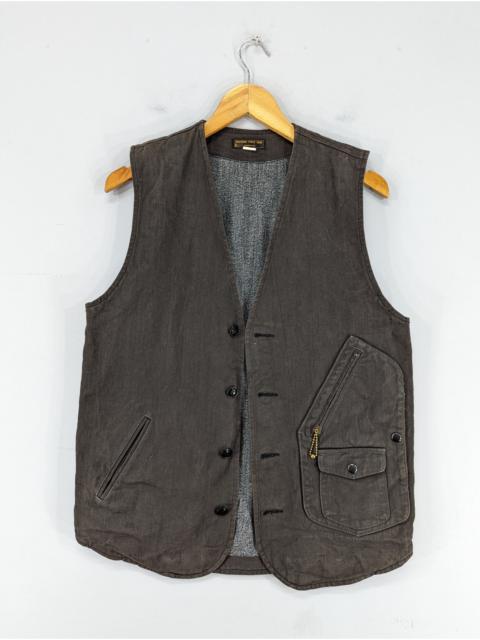 Other Designers Japanese Brand - 🔥RARE🔥WestRide Cycle Togs Denim Vest Jacket