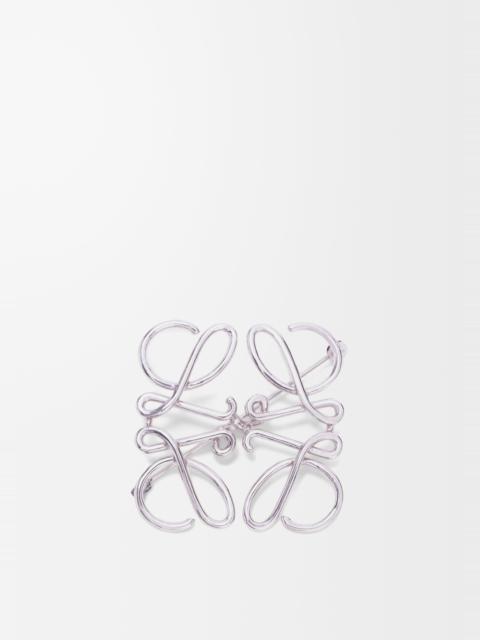 Loewe Anagram brooch in metal