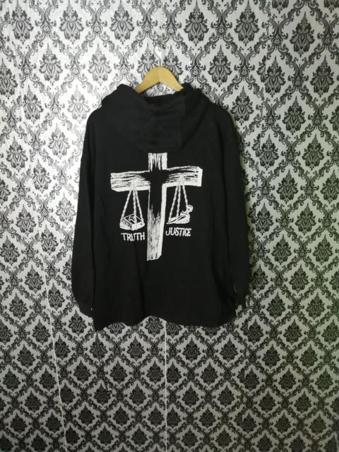 Other Designers Japanese Brand - Ryozanpaku Truth and Justice Pullover Hoodie