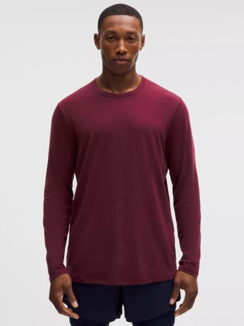 lululemon Mile Maker Merino Wool-Blend Long-Sleeve Shirt