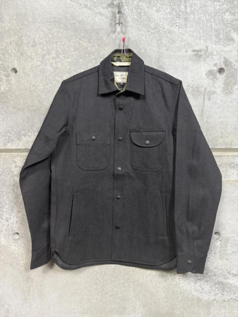 Other Designers Rogue Territory Black Selvedge Stealth Service Shirt