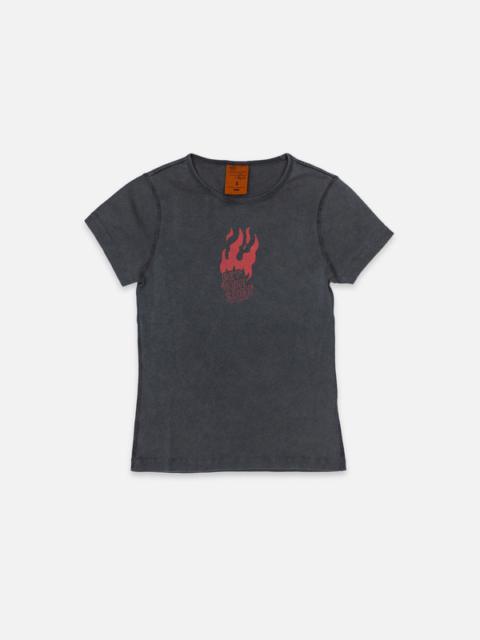 Nudie Jeans Eve Fire T-Shirt Antracite