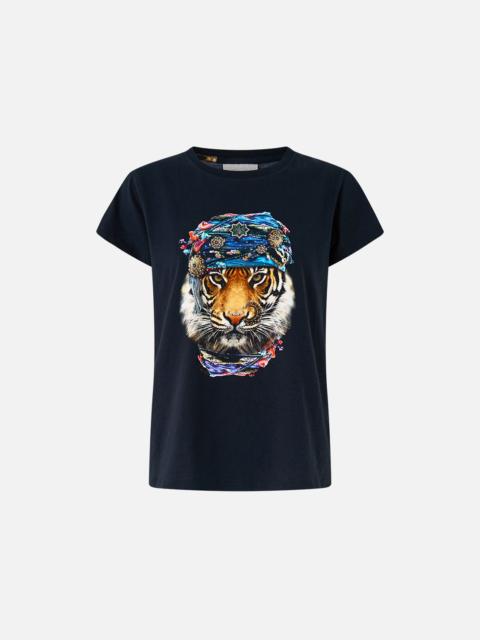 CAMILLA SLIM FIT ROUND NECK T-SHIRT