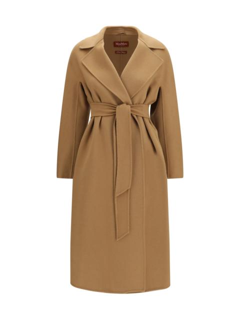 Max Mara Studio Max Mara Studio Long Robe Coat Cammello