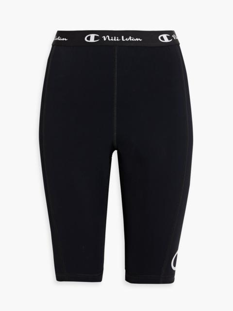 Other Designers Printed stretch shorts