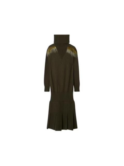 Burberry Burberry Womens Glen Wool Dress