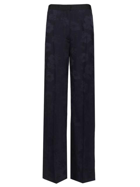 forte_forte Forte_Forte Women Fluid Bouquet Jacquard High Waist Straight Pants