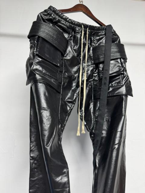 Rick Owens Rick Owens Drkshdw Glossy Leather Pants