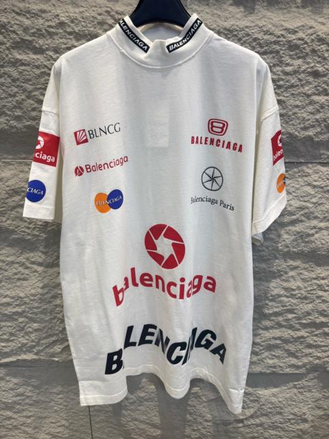 BALENCIAGA Balenciaga SS23 Top League logo print T-shirt