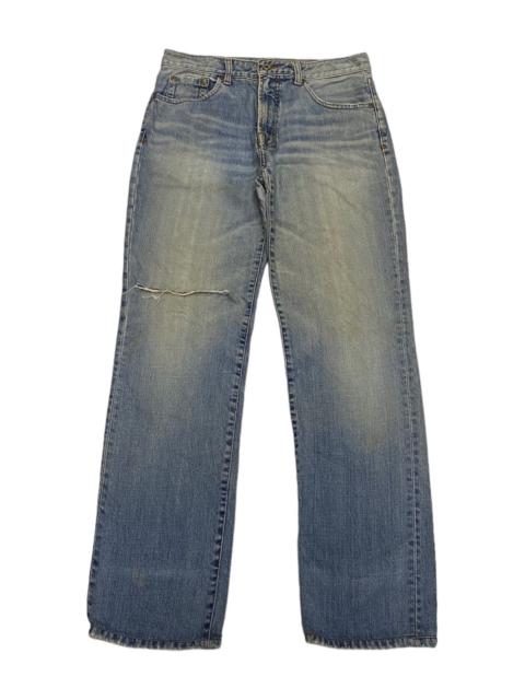 Other Designers Distressed Denim - GUESS VINTAGE DISTRESSED STYLE DENIM BAGGY FIT