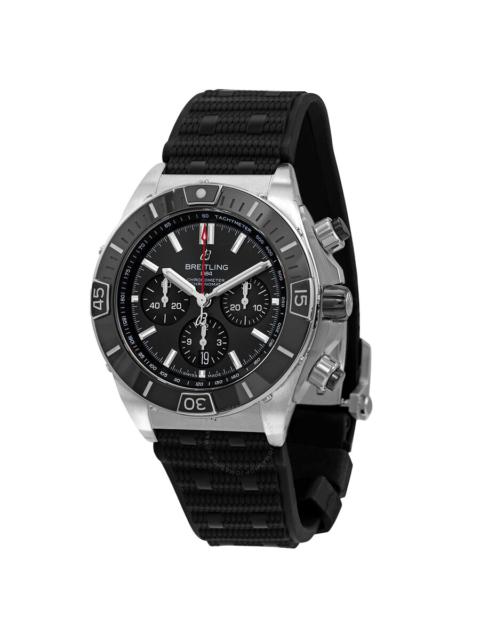 BREITLING Breitling Super Chronomat B01 Chronograph Automatic Chronometer Black Dial Men's Watch AB0136251B2S1