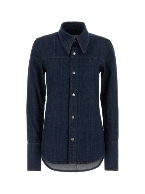 AMI Paris Blue denim shirt