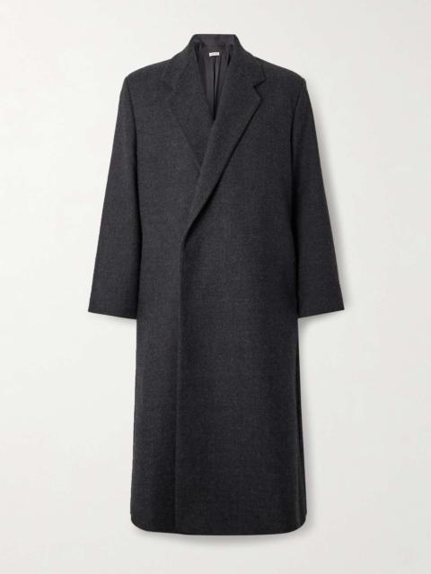 Double-Breasted Virgin Wool Coat
