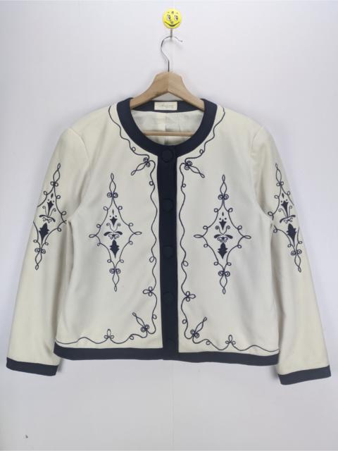 Other Designers Cardigan - Steals🔥Cardigan Cropped Embroided by Amignon