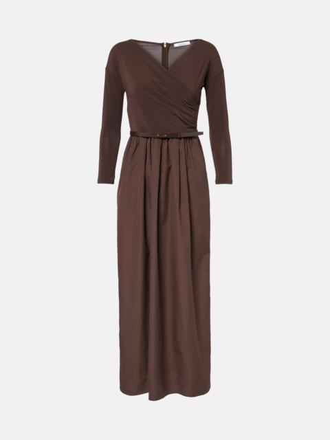 Max Mara Kaiser belted maxi dress