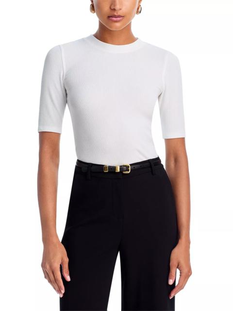 FRAME Rib Crewneck Tee