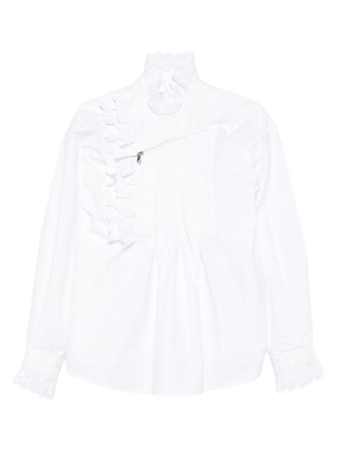 COPERNI ruffled pleated shirt