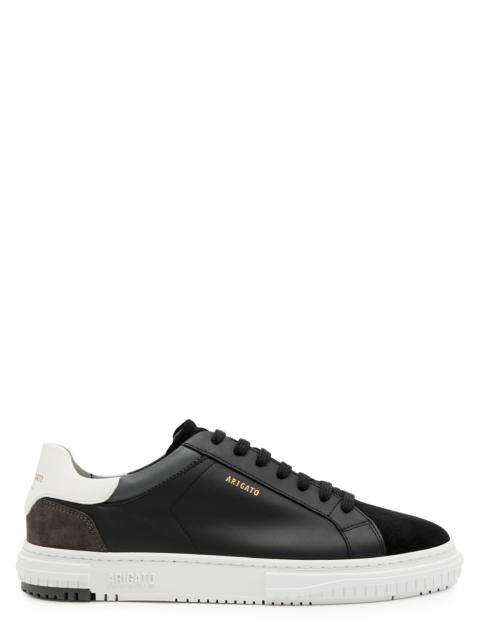 Atlas panelled leather sneakers