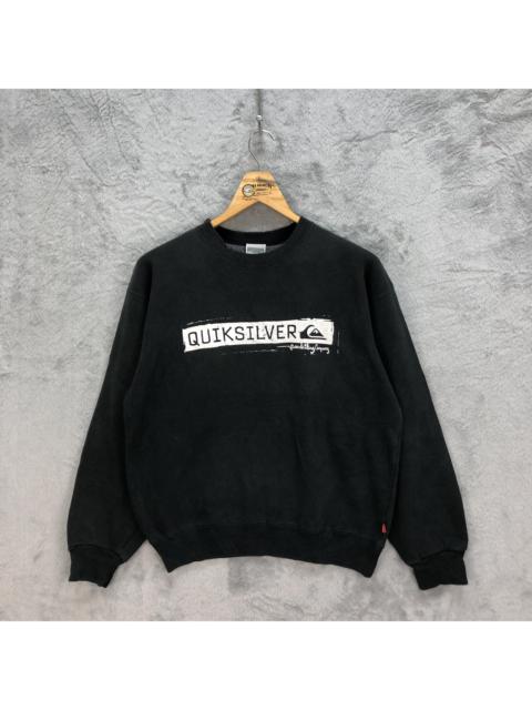 Other Designers Vintage - VINTAGE 90s QUIKSILVER BIG LOGO SWEATSHIRTS #5226-180