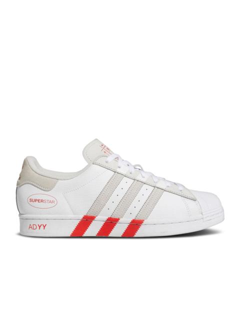 adidas SUPERSTAR 'WHITE VIVID RED'