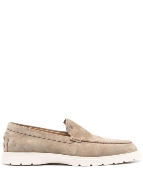 TOD'S SUEDE MOCCASINS