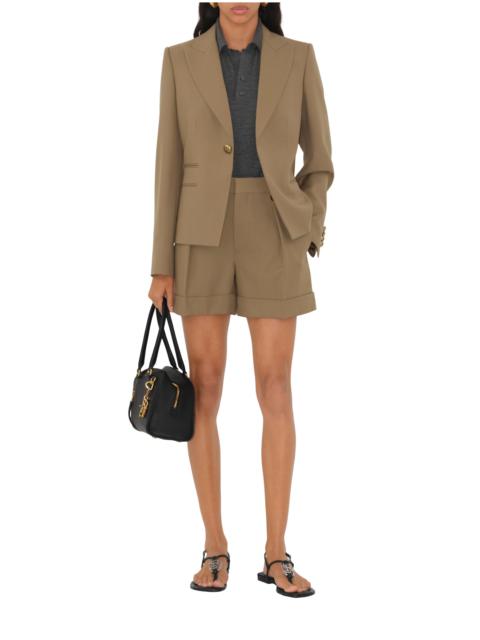 Burberry burberry Wool Tailored Shorts in Puddle at Nordstrom