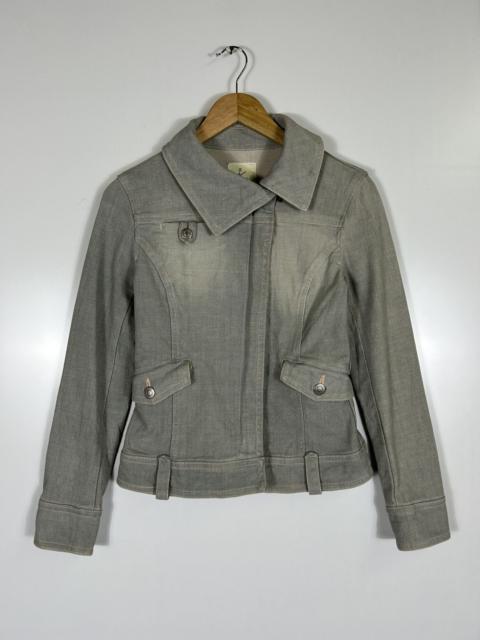 Japanese Brand - ⚡️Vintage Y2K Kumiyoku Onward Zipper Denim Jacket