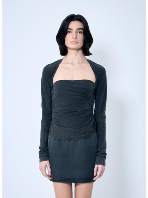 Alexander Wang Alexander Wang Women Ruched Square Neck Top