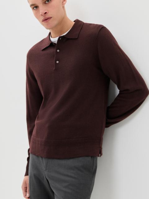 OFFICINE GÉNÉRALE Brandon Polo Merino Wool