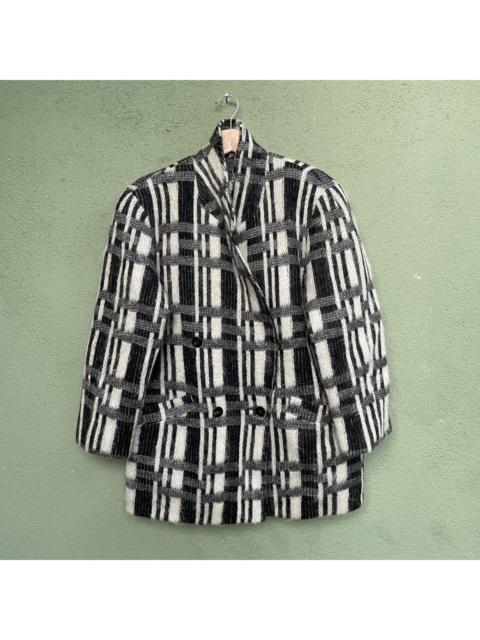 Other Designers Japanese Brand - Vintage DOLLAR-B Mohair Shag Shaggy Coat Jacket