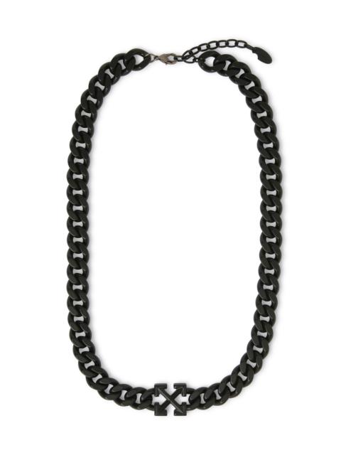 Off-White Black Arrow Chain Necklace