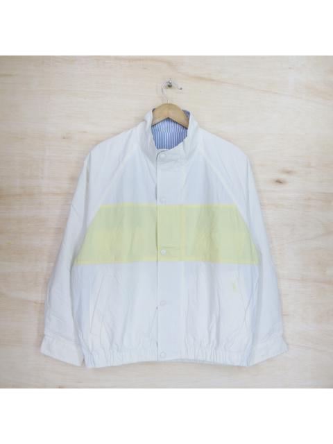 Other Designers Vintage 90s Yves Saint Laurent YSL Pour Homme Mini Logo Embroidered Bomber Windbreaker Jacket