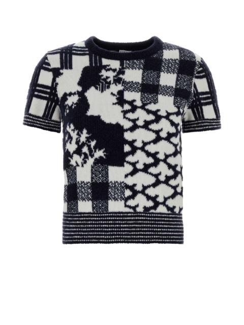 Loewe Loewe Women Embroidered Wool Loewe X Cosima Von Bonin Sweater