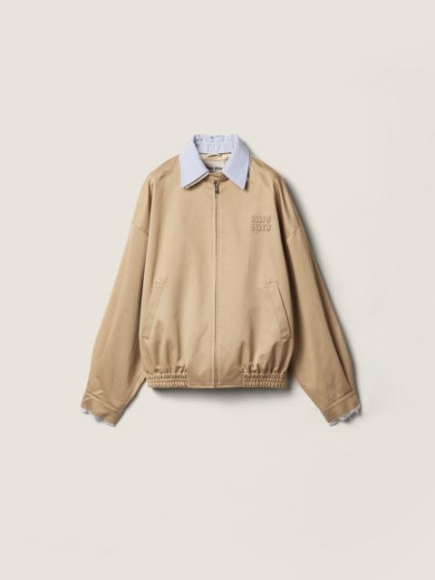 Miu Miu Chino blouson jacket