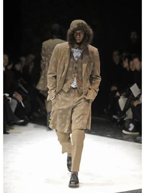 Comme Des Garçons Fall 10 Runway Strips Polka Dot Shirt