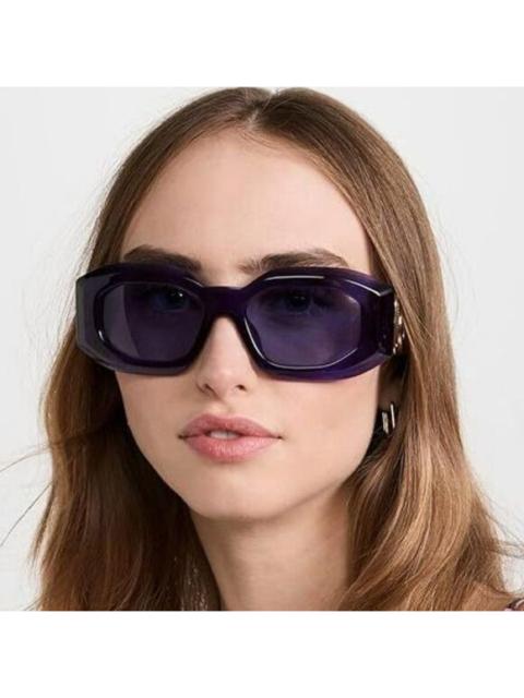 VERSACE NEW Versace VE4425U MEDUSA BIGGIE 54191A  Purple Transparent Unisex Sunglasses