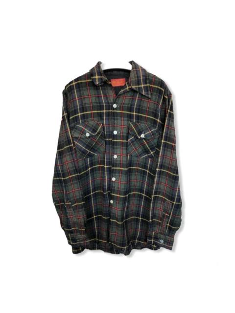 Other Designers Vintage - Vintage Sears Checkered Plaid Tartan Flannel 👕